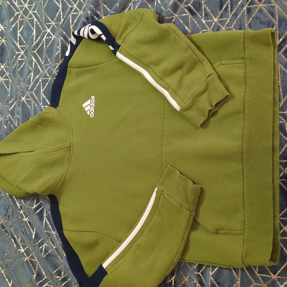 Adidas Youth Pullover Hooded Sweatshirt